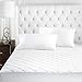 Beckham Hotel Collection Microfiber Mattress Pad - Quilted, Hypoallergnic, and Water-Resistant - Queen