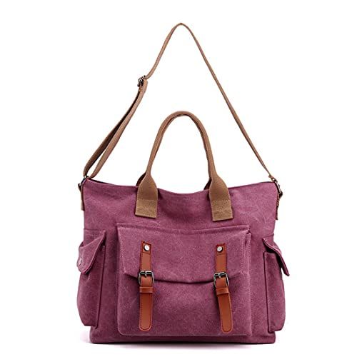 Sac à bandoulière en toile pour femme au style décontracté et léger