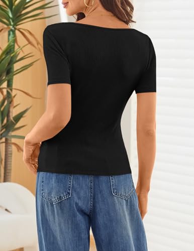 Save on MEROKEETY Women's Asymmetrical Tops with Code QPVV3ELG - Image 5