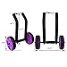 ASMSW Adjustable Stand Up Paddle Board SUP Surfboard Carrier Cart Trolley Lightweight Dolley with Easy to Use Beach Wheels