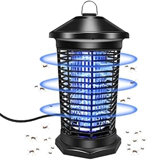 Bug Zapper, Jupupoxo 4000V High Powered Indoor & Outdoor Waterproof Mosquito Killer, Electronic