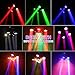 ENDYSHOW Moving Head DJ Lights,100W 4IN1 RGBW LED Moving Head Light with 6 Lighting Effects,4 Arms Stage Moving Head Lights for Sound Activated DMX512 DJ Stage Light for DJ Party Disco KTV Club