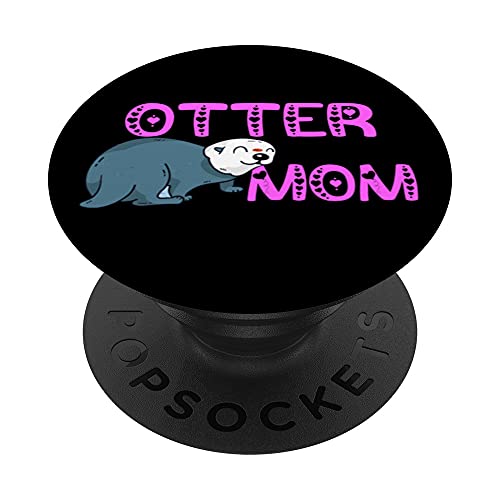 Nutria Mamífero Acuático Sealife Nutria Animal Madre PopSockets PopGrip Intercambiable