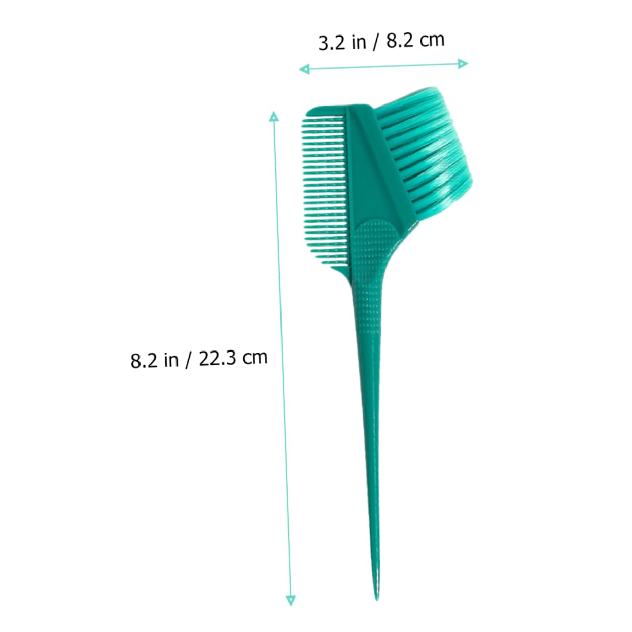 GALPADA 3pcs Dual-Sided Hair Tint Brush Set Hair Dye Applicator Tool for Salon Use Coloring Comb Fine Tip for Precise Application