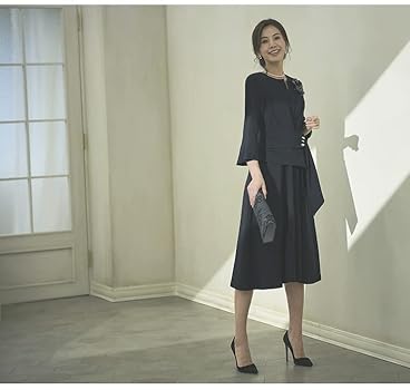 n【大きいサイズ】ルイルエブティック ワンピース セレモニー 結婚式 Amazon | [ルイ ルエ ブティック] ワンピース ＆ ジャケット