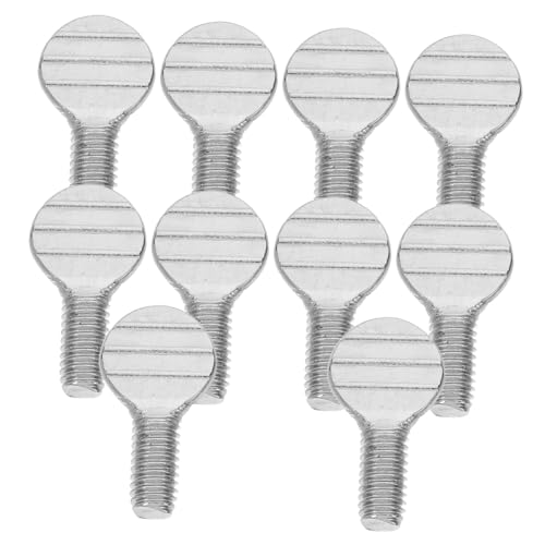 KONTONTY Pack Stainless Steel Rotisserie Screws BBQ Grill Accessories Easy Install Replacement Parts for Meat Mincer Screw