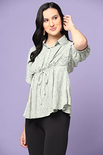 Image of Leriya Fashion Women Rayon T Shirt | Casual Loose Fit | Oversized T Shirt