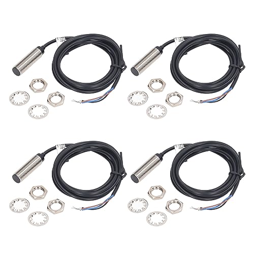 Capteur inductif NPN 12mm à détection 2mm étanche IP67 lot de 4 pièces