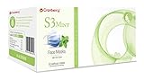 Cranberry USA Cranberry S3090Bcase S3 Mint Earloop Face Mask, Blue (Pack of 400)