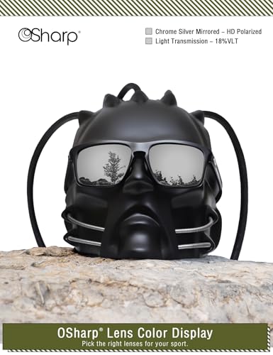 Image of OSharp Replacement Lenses for Oakley Holbrook XS OJ9007-53mm Sunglasses - UV Protection & Perfectly Fit