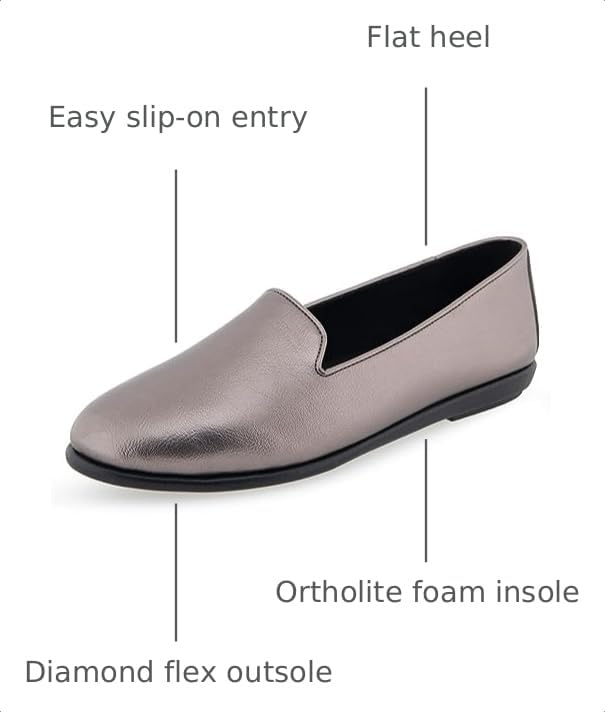 Image of Aerosoles Women's Betunia Slip-On Loafer with Memory Foam Footbed