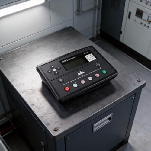 Panel de control DSE7320 con supervisión del motor y funciones de protección LCD 4