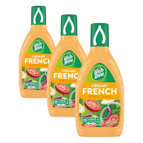 Image of Wish-Bone Creamy French Salad Dressing,15 FL OZ,(Pack of 3)