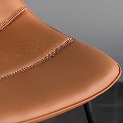 Jhkzudg Counter Height Bar Stools Set Of 2, Upholstered Island Stools,Modern Armless Kitchen Counter Barstools,Faux Leather Bar Stool With Back And Footrest,Easy Assembly,Green #TOP4