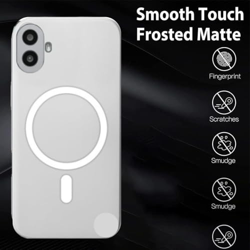 Image of Luxury Paper Thin Case Cover for CMF by Nothing Phone 1 | Matte Finish | Compatible with magsafe | (White)