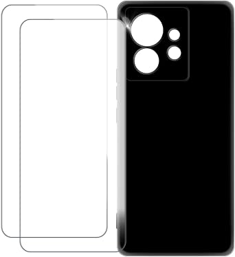 Screen Protector and Case for Infinix Zero Ultra 5G - Black
