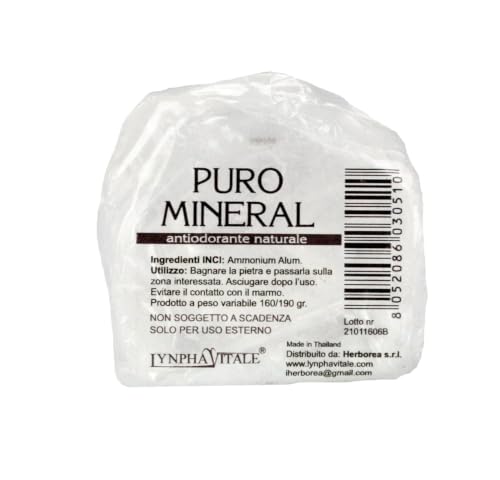 Deodorante naturale in allume di ammonio - Pietra...