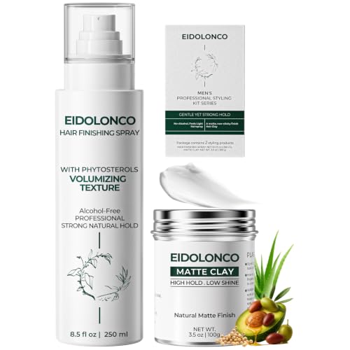 Set de Arcilla y Spray Voluminizador para Cabello 3.5 oz + 8.5 fl oz miniatura 1