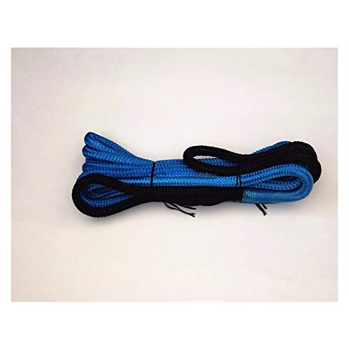 BAFEIYA 12mm Azul * 6m Egnery recuperación de la Cuerda, 1/2' * 20 pies de Cuerda cinética de recuperación, Cuerda de Remolque for Off-Road, Cabrestante sintética