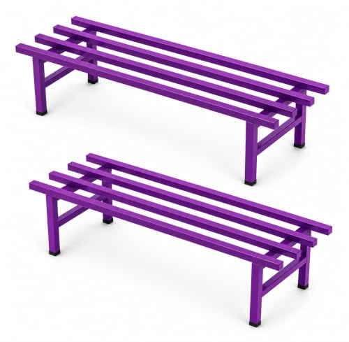 Image of WFY Metal Plant Stand Set of 2 | Heavy Duty Pot Stand for Indoor & Balcony