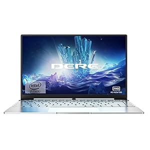DERE-Laptop-V14-AIR-141-inches-Thin-Laptop-Computer-Intel-i7-7500U-Processor-16GB-DDR4-512GB-SSD-1920x1080-FHD-Display-Backlit-Keyboard-Full-Metal-Body-Windows-10-USB-30-Type-C-Silver DERE V14 AIR Laptop 14.1 inches Thin Laptop Computer, Intel i7-7500U Processor, 16GB DDR4, 512GB SSD, 1920x1080 FHD Display Backlit Keyboard Full Metal Body Windows 10, USB 3.0, Type C, Silver