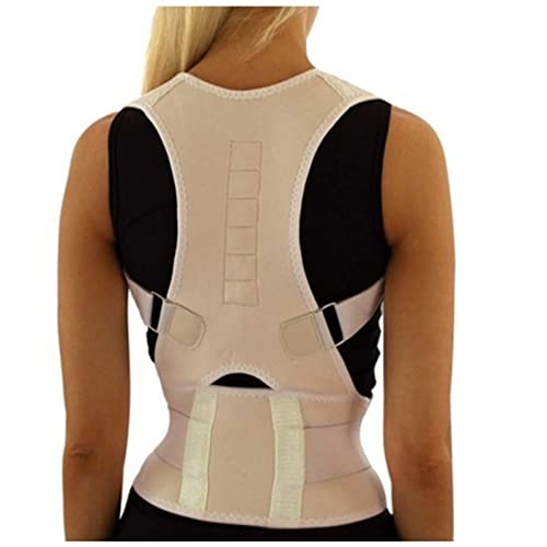 Corrector de espalda ajustable XL para aliviar el dolor lumbar trabajando en casa