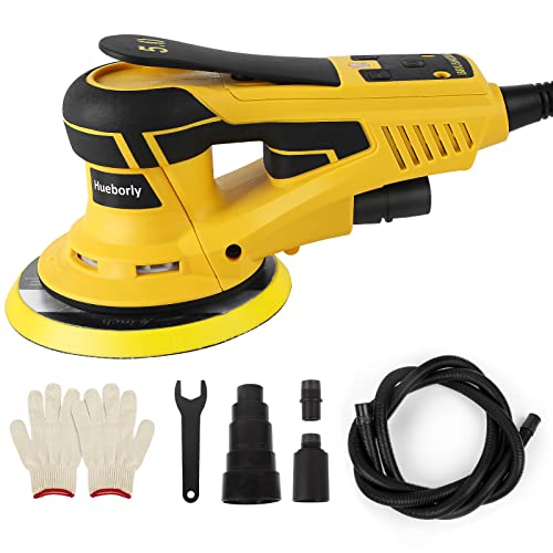 Electric Random Orbital Sander Brushless Motor Powerful 350W Polisher Sander 6-Inch 10000 Rpm Variable Speed Tool For Sanding Walls And Wood, Rust Removal, Car Polishing Ect #TOP28