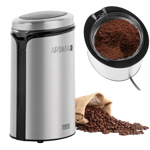 Teesa TSA4004 AROMA G30 Kaffeemühle, Schlagmesser, Edelstahl
