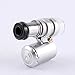FTVOGUE Pocket Microscope 60X Mini Jewelry Magnifier Glass Loupe Handheld 2 LED UV Light for Phone