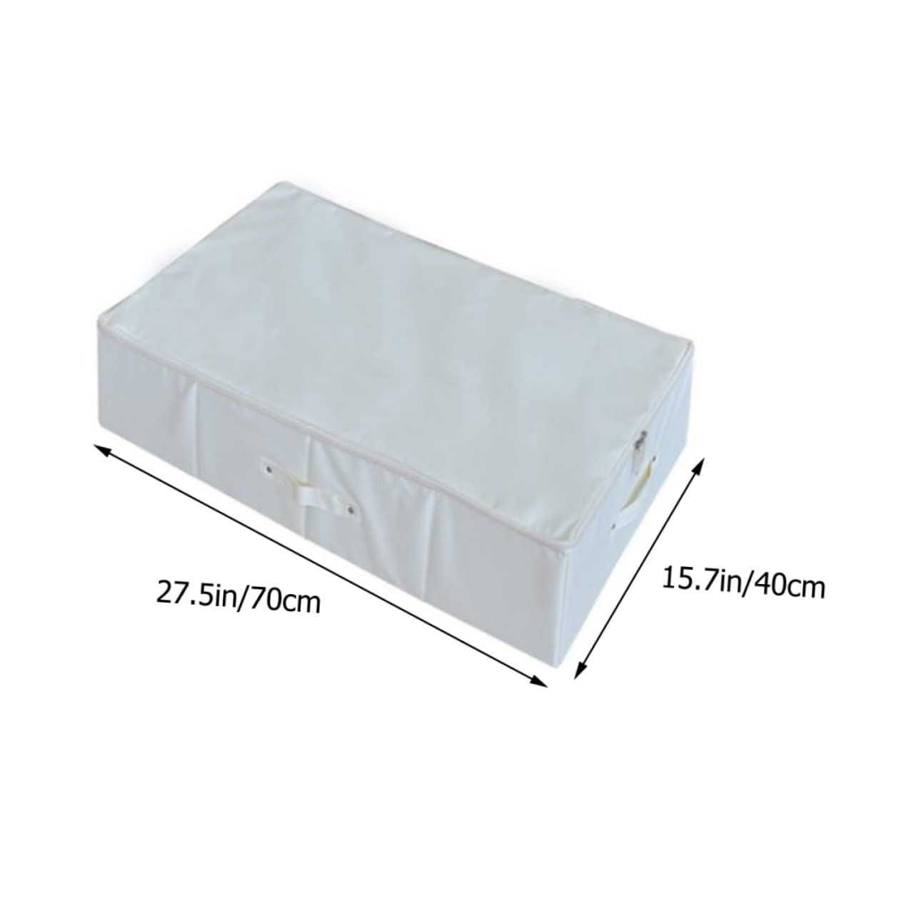 KOMBIUDA Contenitore Sotto Letto Capacità Borsa Pieghevole Traspirante in Oxford Per Coperte Piumoni e Vestiti Con Fondo Rimovibile e Design Leggero Per Organizzare La Camera Da Letto