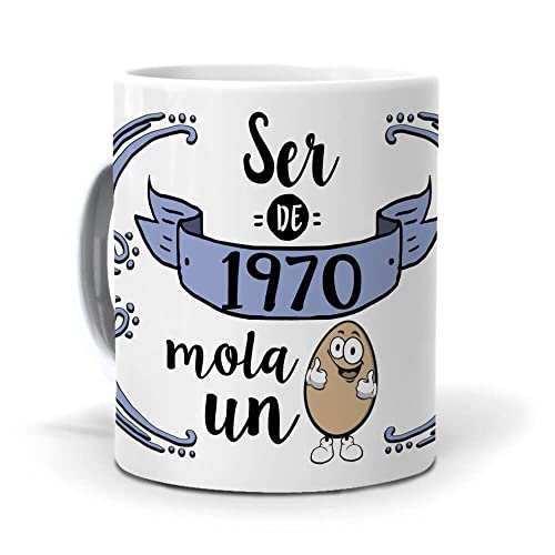 mundohuevo Taza Ser de 1970 Mola un Huevo