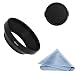 SIOTI Camera Wide Angle Metal Lens Hood with Cleaning Cloth and Lens Cap Compatible with Leica/Fuji/Nikon/Canon/Samsung Standard Thread Lens(46mm)