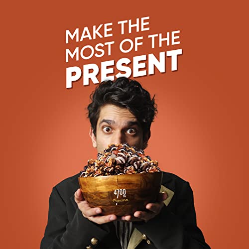 4700BC Gourmet Popcorn, Belgian Choco Caramel, Tin, 125g