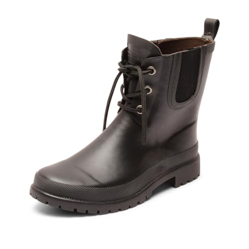 Bisgaard Mädchen Rain Gummistiefel, Schwarz, 38 EU