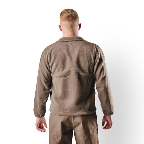 Image of Tru-Spec Men's Polar Fleece Jacket - Warm & Lightweight Outerwear for Outdoor Adventures, Versatile Casual Coat