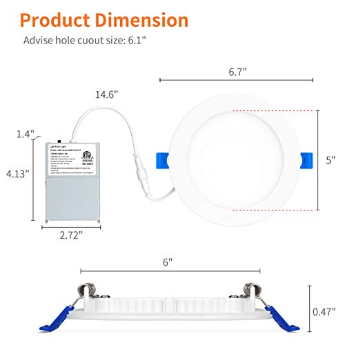 Mejores precios y opiniones de Downlights dimmable más recomendados. 11 Imagen adicional
