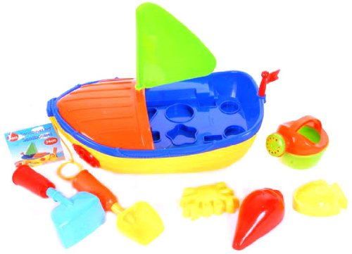Eddy Toys – 31908 – Outdoor-Spiel – Zubehör für Sandschloss, Boot, 34 cm