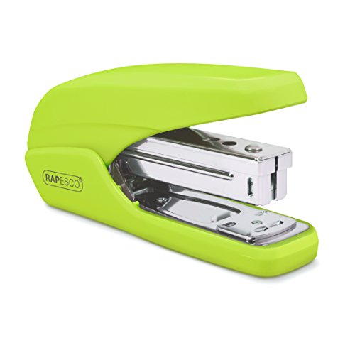 Rapesco 1395 X5-25ps Less Effort Stapler, 25 Sheet Capacity, Green