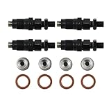 4PCS TD27 Engine Fuel Injectors Compatible With NISSAN NAVARA TD27 D21 2.7L Auto Parts