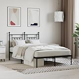 Photo Gallery rantry struttura letto in metallo con testiera nera, 120 x 190 cm, testata per interni, casa, camera da letto, mobili, accessori per letti e telai Photo Gallery rantry struttura letto in metallo con testiera nera, 120 x 190 cm, testata per interni, casa, camera da letto, mobili, accessori per letti e telai