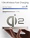 iWALK Magnetic Portable Charger, Qi2 Certified 15W Magnetic Power Bank with LED Display, 30W PD Fast Charging, 10,000mAh Battery Pack, Ergonomic Design, for iPhone 17/16/15/14/13/12 Series