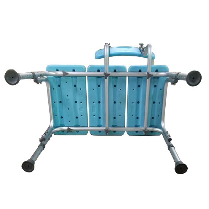 Tabouret de douche robuste blanc contre les chutes dans le bain
