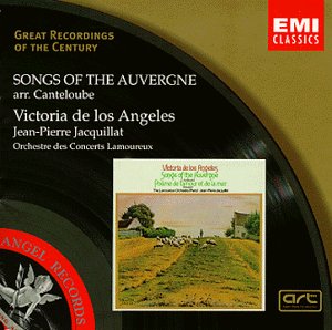 Chants D' Auvergne [Audio CD] Canteloube De Malaret, Marie-Jo and Jean-Pierre Jacquillat