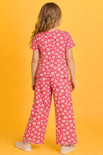 Image of TotzTouch Night Dress Kids Girls - Soft, Comfy & Adorably Stylish Printed Pyjama Set Age 6 Months to 15 Years