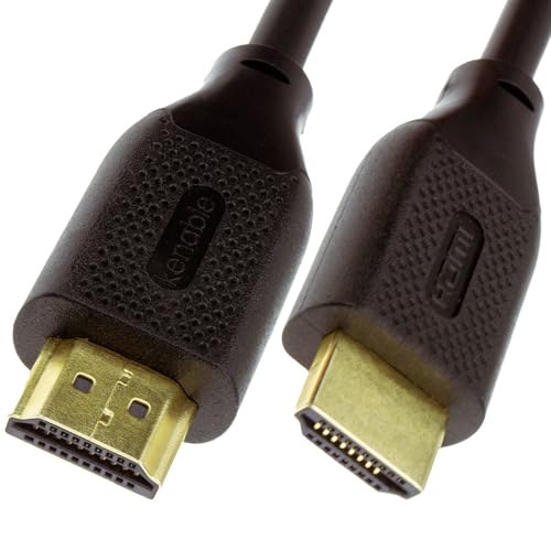 kenable HDMI 2.0 High Speed Cable for LED/OLED/QLED TV 4K HDR Ethernet Gold 1m
