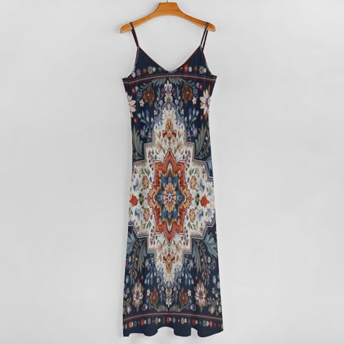 Robe longue femme boho légère pour rester fraîche sous la chaleur