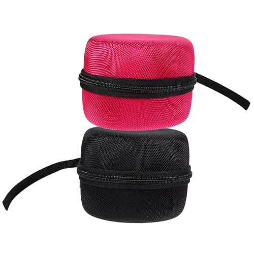 Custodia Per Altoparlanti Wireless Portatili Con Cerniera Confezione Da 2 Da Viaggio in Poliestere Resistente Per 2