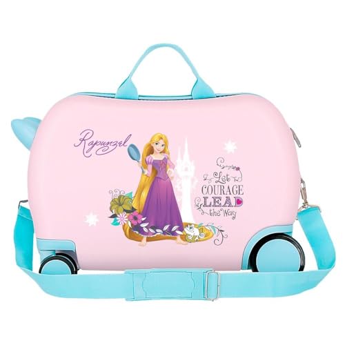 Disney Girls' Children's Suitcase 45, Rapunzel, Einheitsgröße3