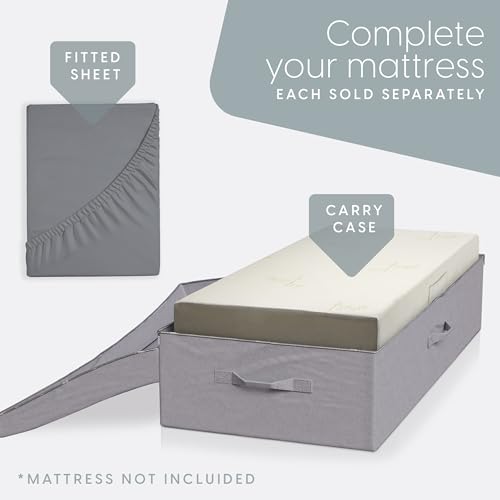 Image of Milliard Carry Case for Tri-Fold Mattress, Fits up to 6 inch Full (52 inches x 24.5 inches x 18 inches)