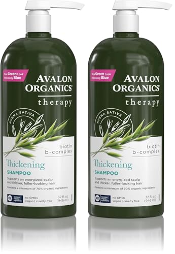 Image of Avalon Organics Therapy Biotin B-Complex Thickening Shampoo,32 oz,(Pack of 2)